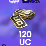 120 PUBG Mobil UC Unknown Cash