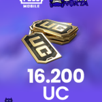 16200 PUBG Mobile UC Unknown Cash