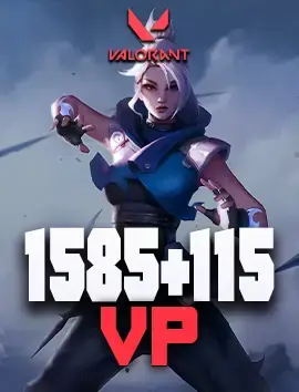 1700 VP Valorant Points