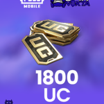 1800 PUBG Mobile UC Unknown Cash