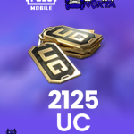 2125 PUBG Mobile UC Unknown Cash