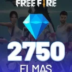2200+550 Free Fire GGTOPUP ELMAS ( Diamonds )