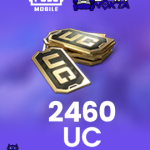 2460 PUBG Mobile UC Unknown Cash