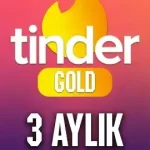 Tinder Gold 3 Aylık Abonelik