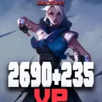 2925 VP Valorant Points