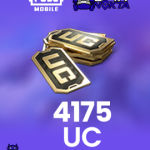 4175 PUBG Mobile UC Unknown Cash