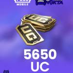5650 PUBG Mobile UC Unknown Cash