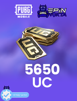 5650 PUBG Mobile UC Unknown Cash