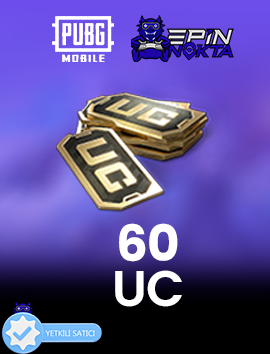 60 PUBG Mobil UC Unknown Cash Global