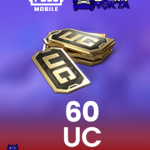 60 PUBG Mobil UC Unknown Cash Link