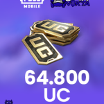 64800 PUBG Mobile UC Unknown Cash