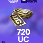 720 PUBG Mobile UC Unknown Cash