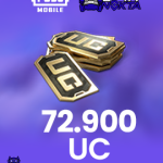 72900 PUBG Mobile UC Unknown Cash