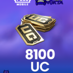 8100 PUBG Mobile UC Unknown Cash (EPİN)