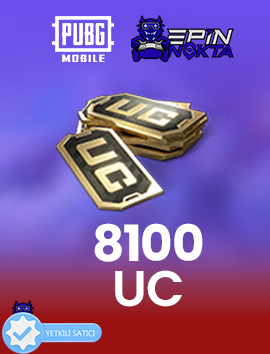 8100 PUBG Mobile UC Unknown Cash Link