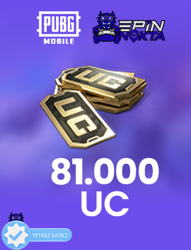 81000 PUBG Mobile UC Unknown Cash