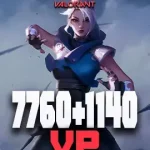 8900 VP Valorant Points