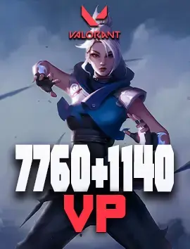 8900 VP Valorant Points